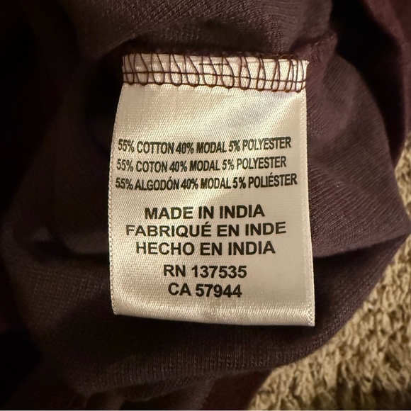 Mizzen+Main Burgundy Half-Zip Sweater - Picture 4 of 5